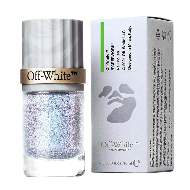 Off-White Paperwork Nail Polish Pixel Mirror