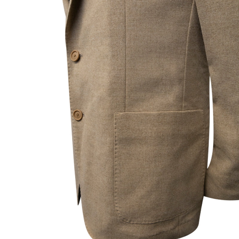 Hugo Boss Hanry Inpad Men's Winter Beige Blazer Jacket