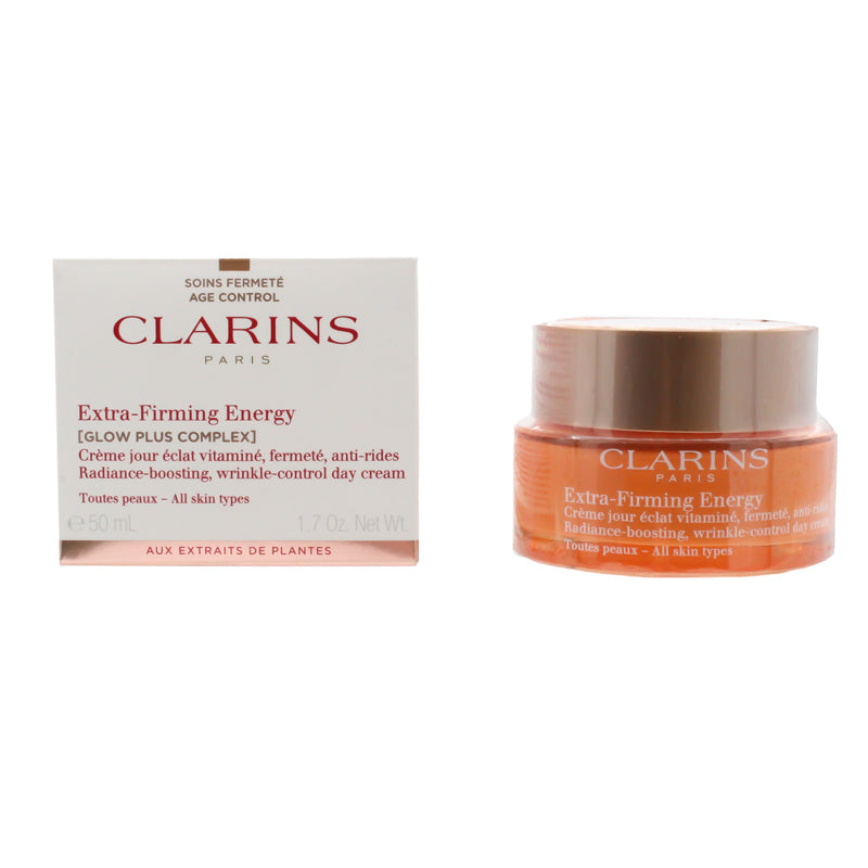 Clarins Extra-Firming Energy [Glow Plus Complex] Wrinkle Control Day Cream 50ml