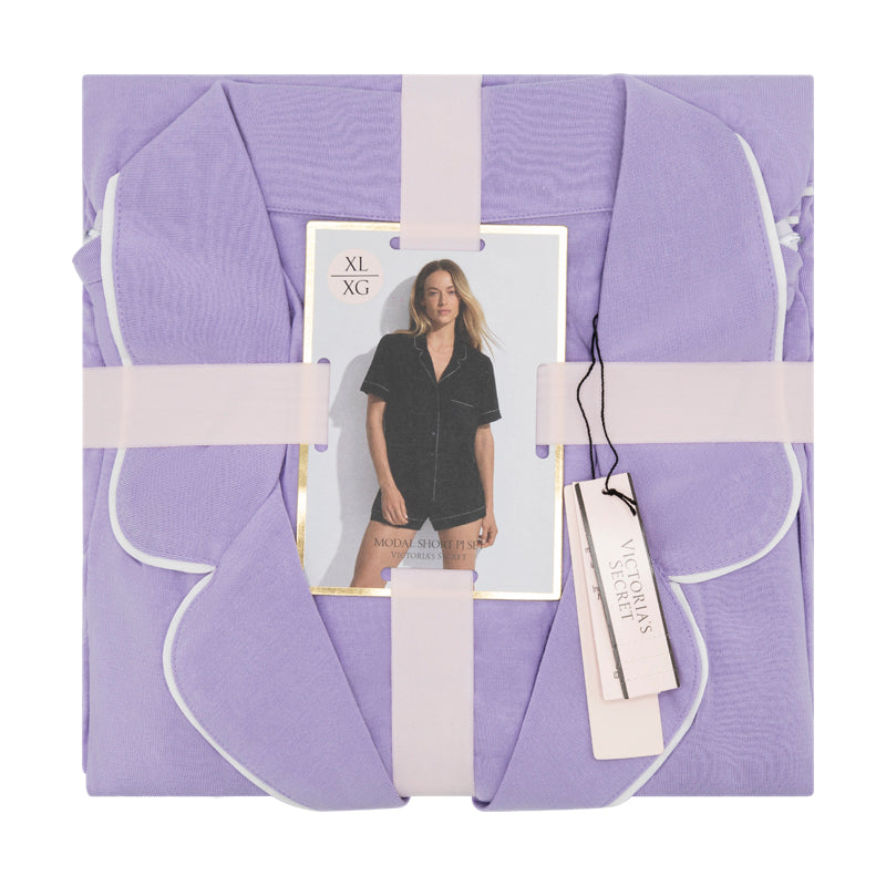 Victoria's Secret Modal Short Pyjamas Set - Lilac - X LargeVictoria's Secret Modal Short Pyjamas Set - Lilac - X Large