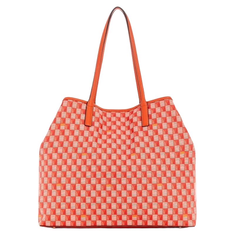 GUESS G Wave Large 2 In 1 Shopper/Tote Bag L Orange Logo