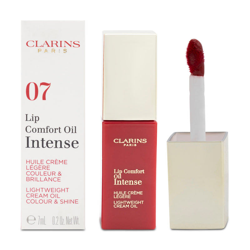 Clarins Lip Comfort Oil Intense 07 Intense Red