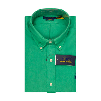 Ralph Lauren Polo Linen Shirt | Green