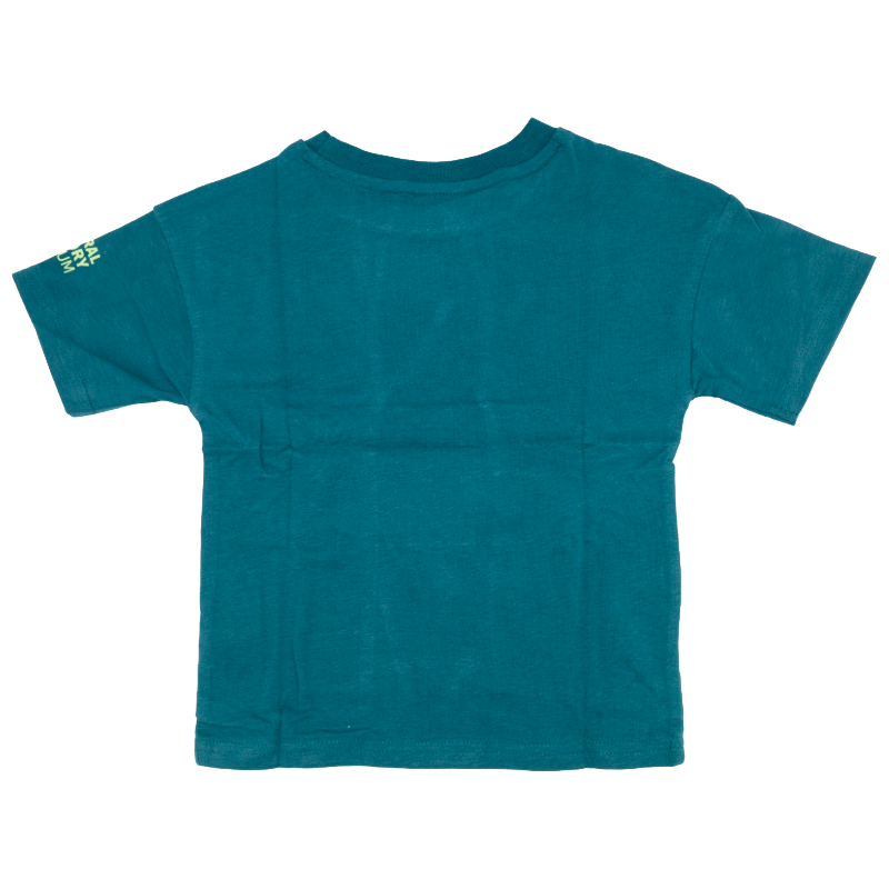 Natural History Museum Dinosaur Green 100% Cotton Kids T-Shirt 1-2 Years