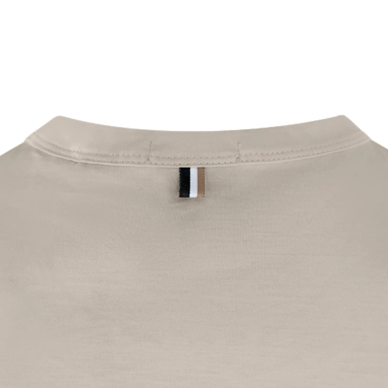 Hugo Boss T-Shirt Thompson 03 Cream | Mercerised Cotton