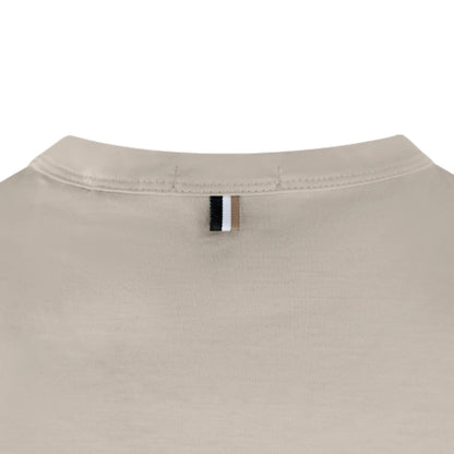 Hugo Boss T-Shirt Thompson 03 Cream | Mercerised Cotton