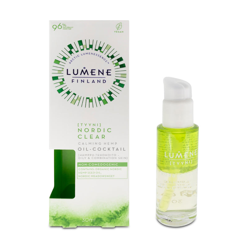 Lumene Nordic Clear Calming Hemp Oil-Cocktail 30ml