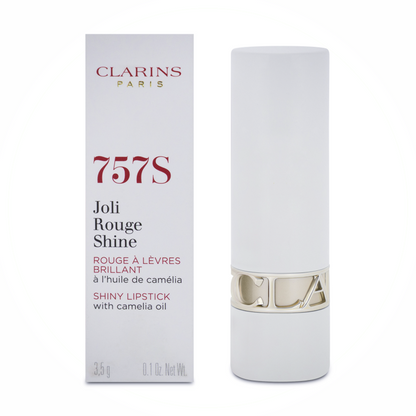 Clarins Joli Rouge Shine Lipstick 757S Nude Brick