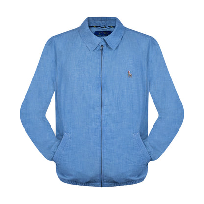 Ralph Lauren Polo Bayport Chambray Jacket Blue