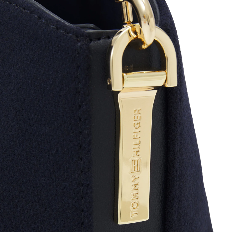 Tommy Hilfiger Heritage Mini Satchel Handbag Navy Blue Women's