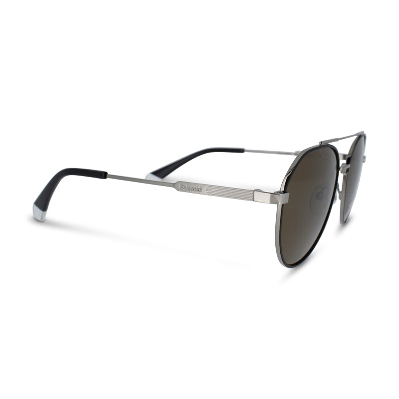 Polaroid Black Aviator Sunglasses PLD 4119/S/X 85K/SP 56 *Ex Display*