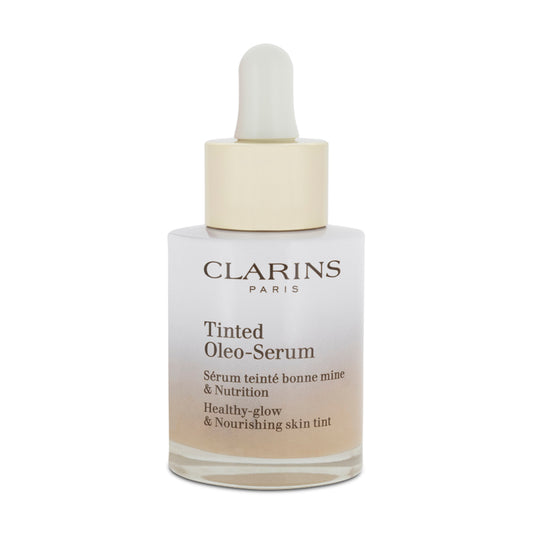 Clarins Tinted Oleo-Serum Nourishing Skin Tint with Hazelnut 01 Oil 30ml