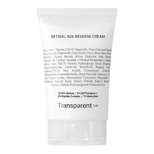 Niche Transparent Lab Retinal Age Reverse Cream 50ml (Blemished Box)