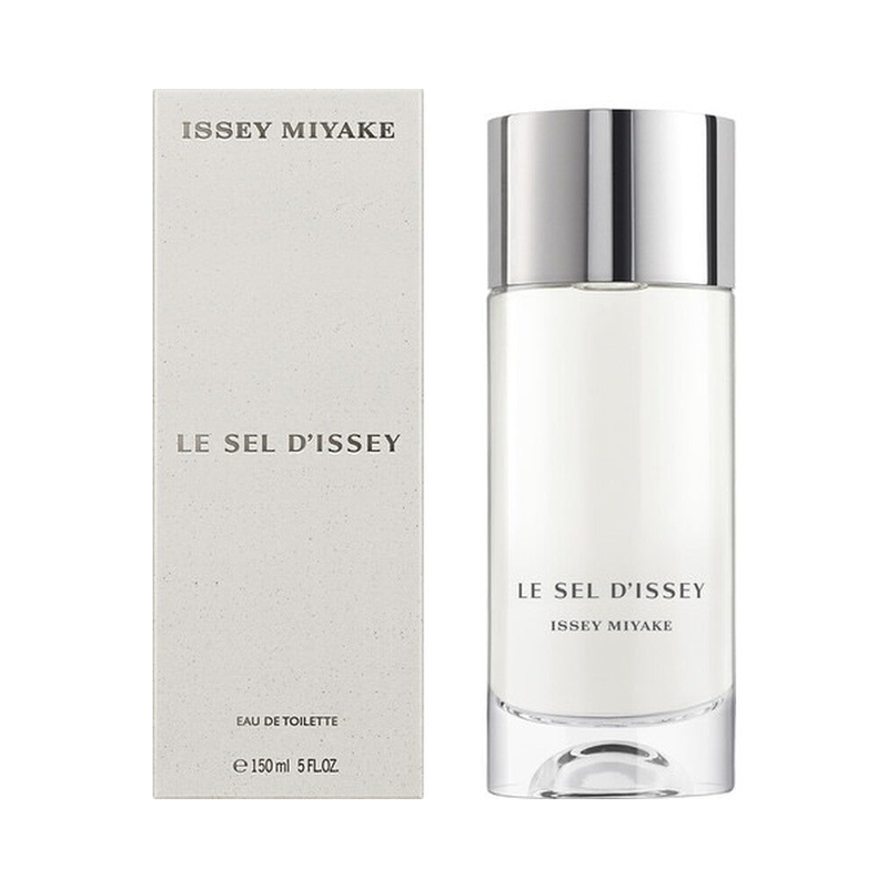 Issey Miyake Le Sel d'Issey 150ml Eau de Toilette bottle and box on white background