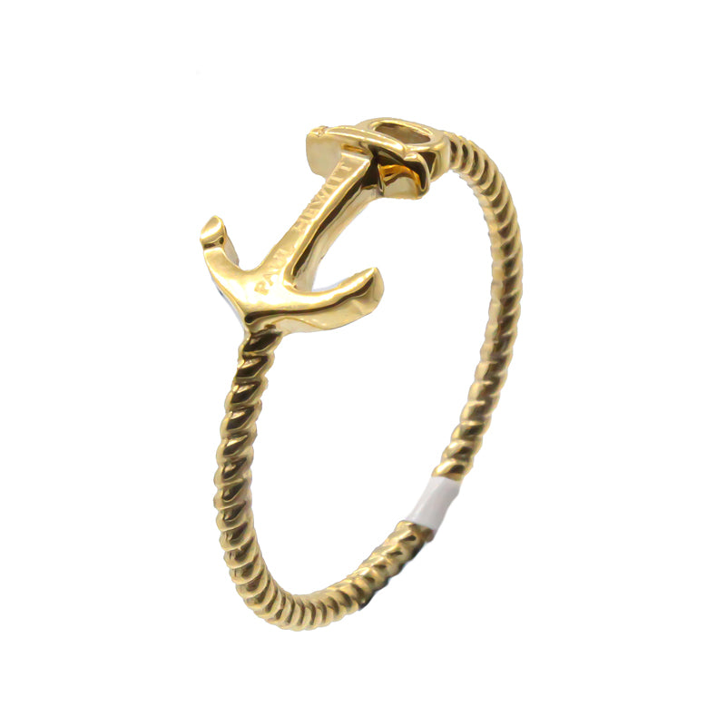 Paul Hewit Gold Anchor Ring PH-FR-ARO-G-58