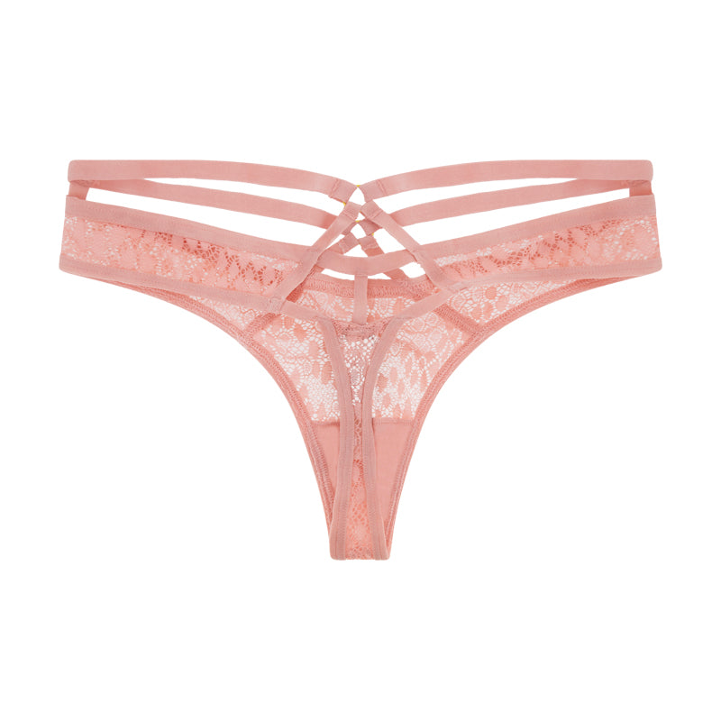 Victoria's Secret Very Sexy Lace Thong Peach
