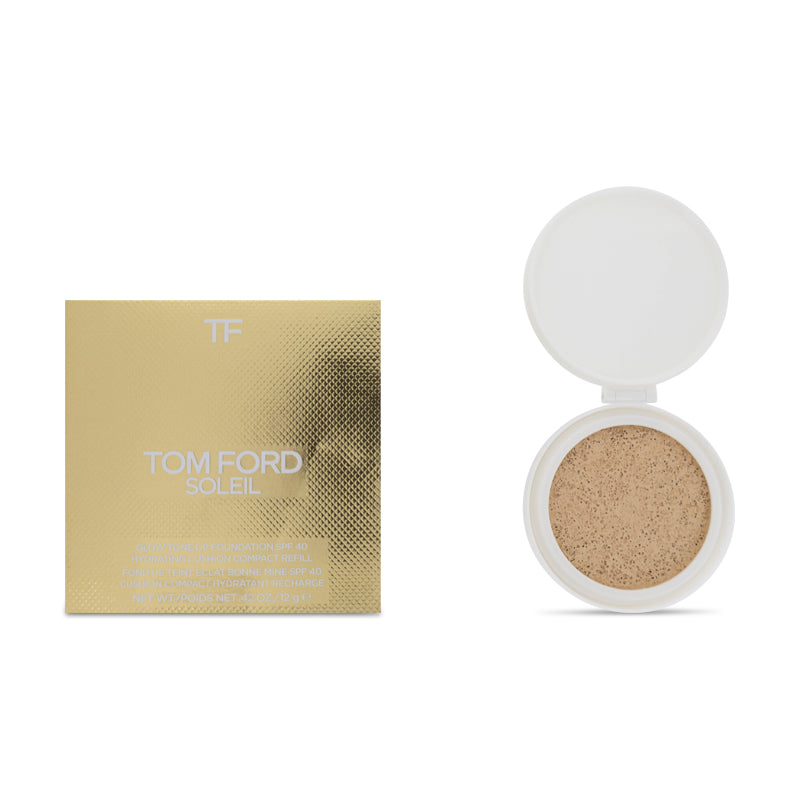 Tom Ford Soleil Glow Tone Up Foundation Cushion Compact Refill 7.8 Warm Bronze