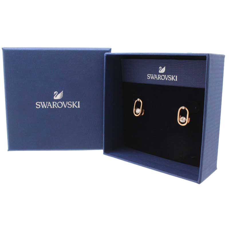 Swarovski Sparkling Dance Rose Gold Earrings 5468118