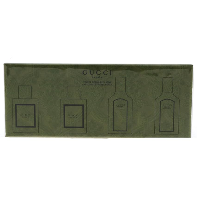 Gucci Bloom & Flora Miniature Set 4 x 5ml Eau De Parfum