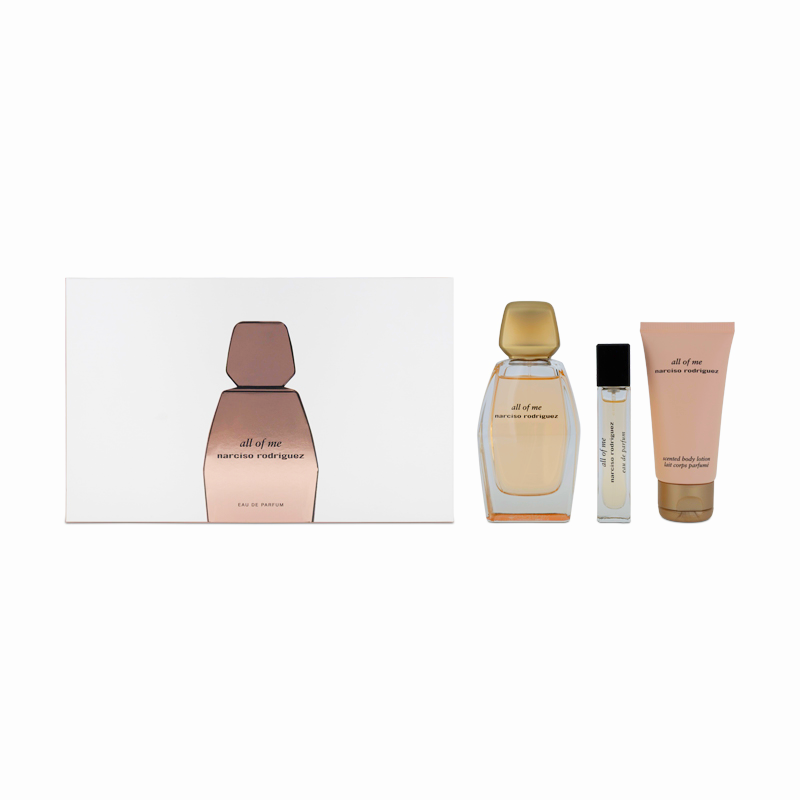 Narciso Rodriguez All Of Me 90ml & 10ml Eau De Parfum & 50ml Scented Body Lotion Gift Set