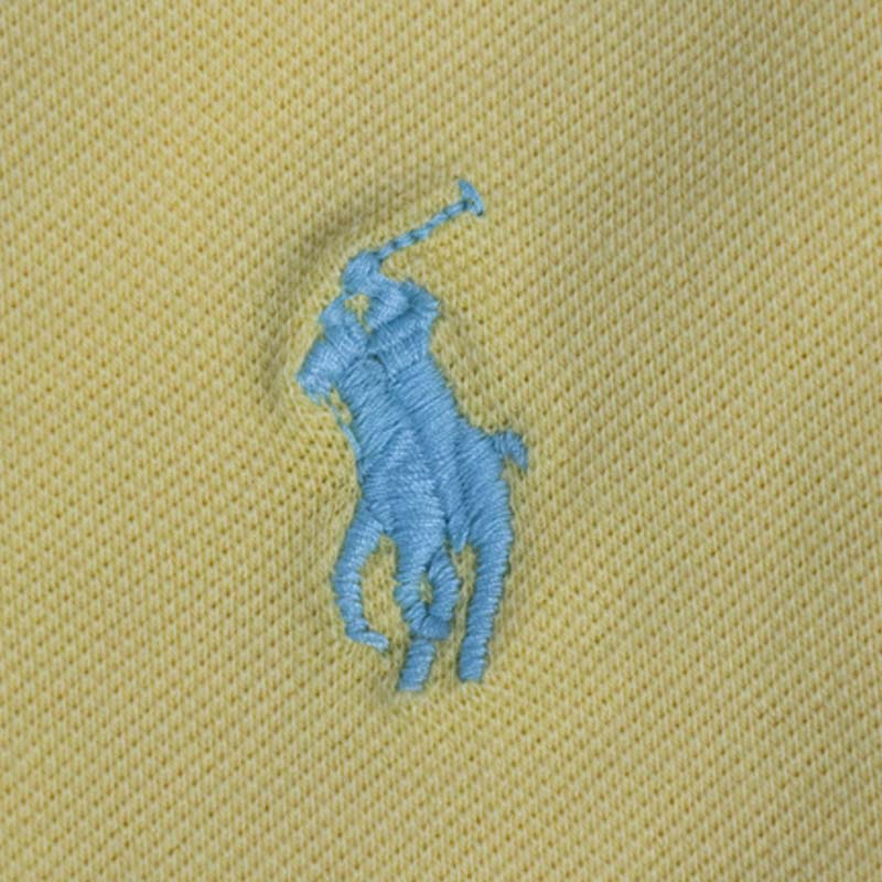 Ralph Lauren Slim Fit Stretch Polo Shirt Yellow