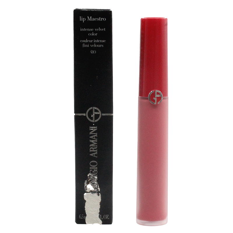 Giorgio Armani Lip Maestro Velvet Pink Lipstick Sienne 410
