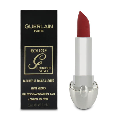 Guerlain Rouge G Luxurious Velvet Matte Lipstick No.214 Flame Red