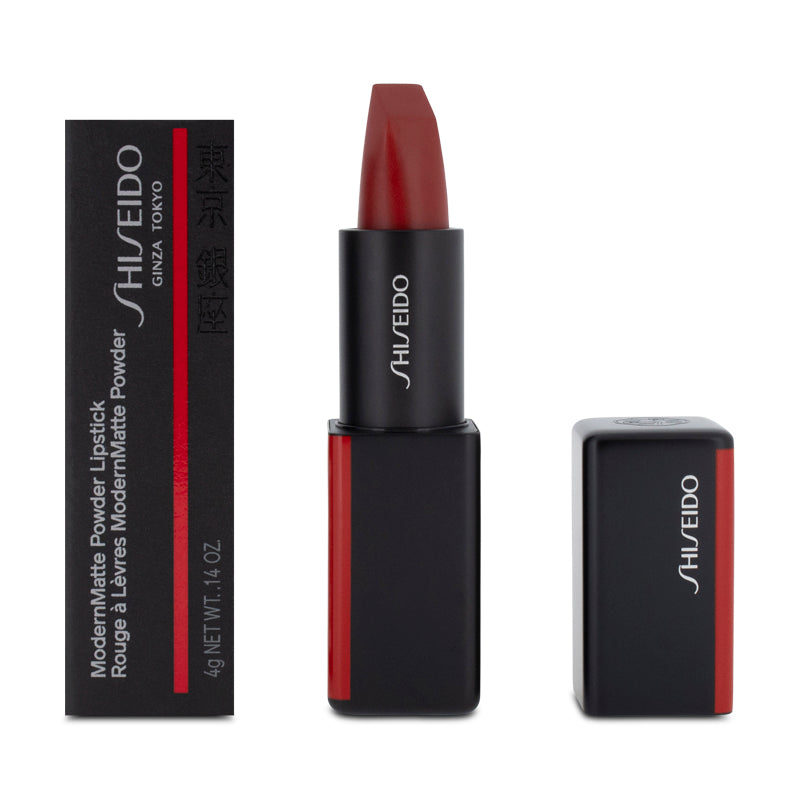 Shiseido Modern Matte Powder Lipstick 514 Hyper Red 4g