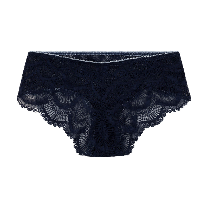 Victoria's Secret Lacie Cheeky Knickers Navy Blue Small