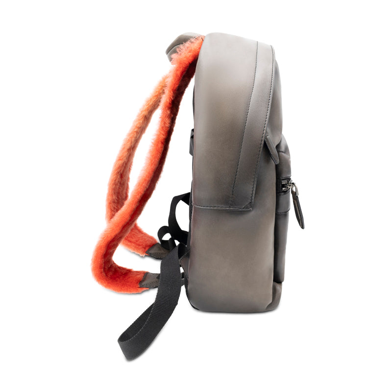 Salvatore Ferragamo Brown Leather Backpack