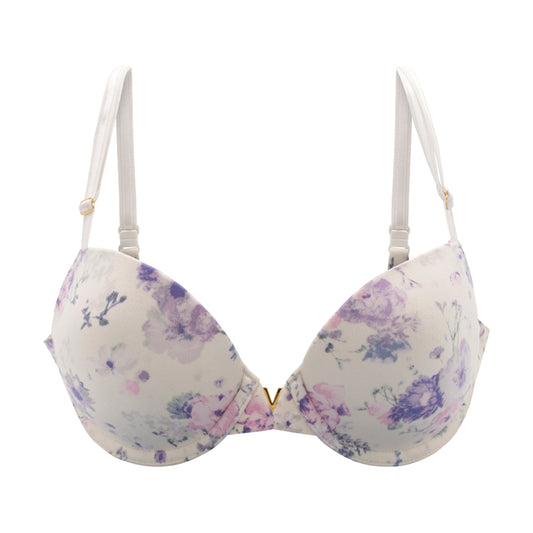 Victoria's Secret Love Cloud Demi Floral Underwire Bra - 34B