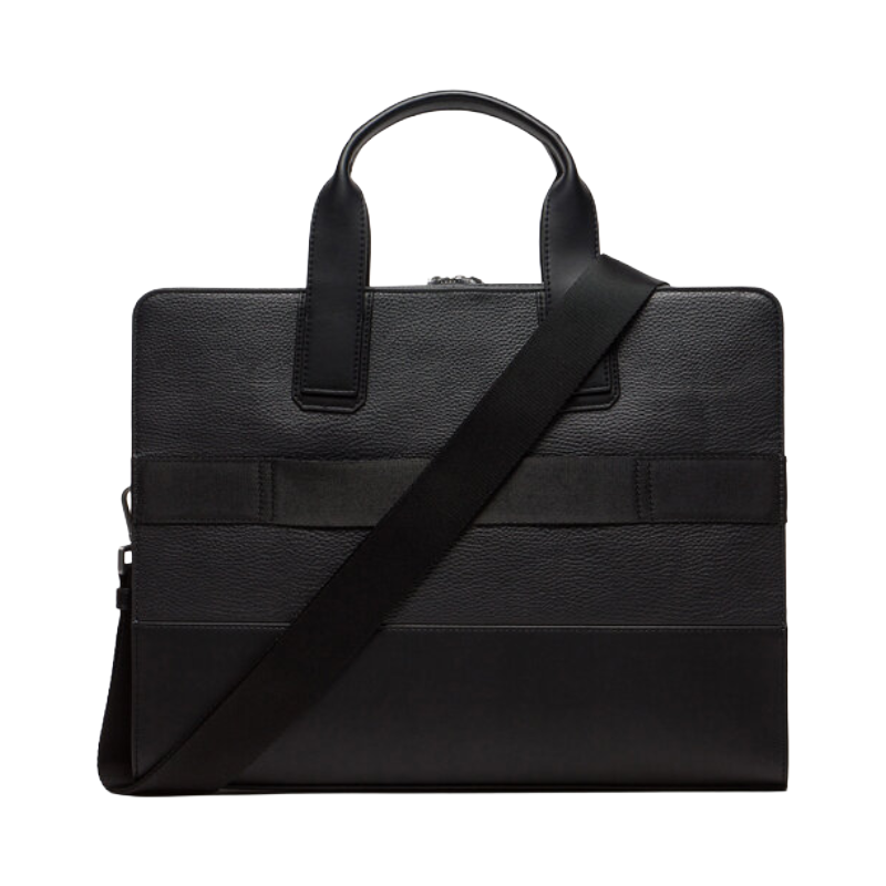 Tommy Hilfiger Central Slim Mens Laptop Bag Black