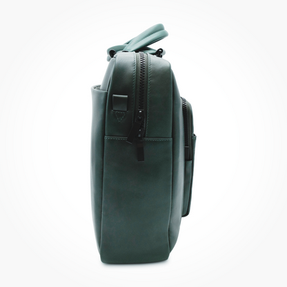 Piquadro 15.6" Laptop Bag Green Men's CA6203W131/VE