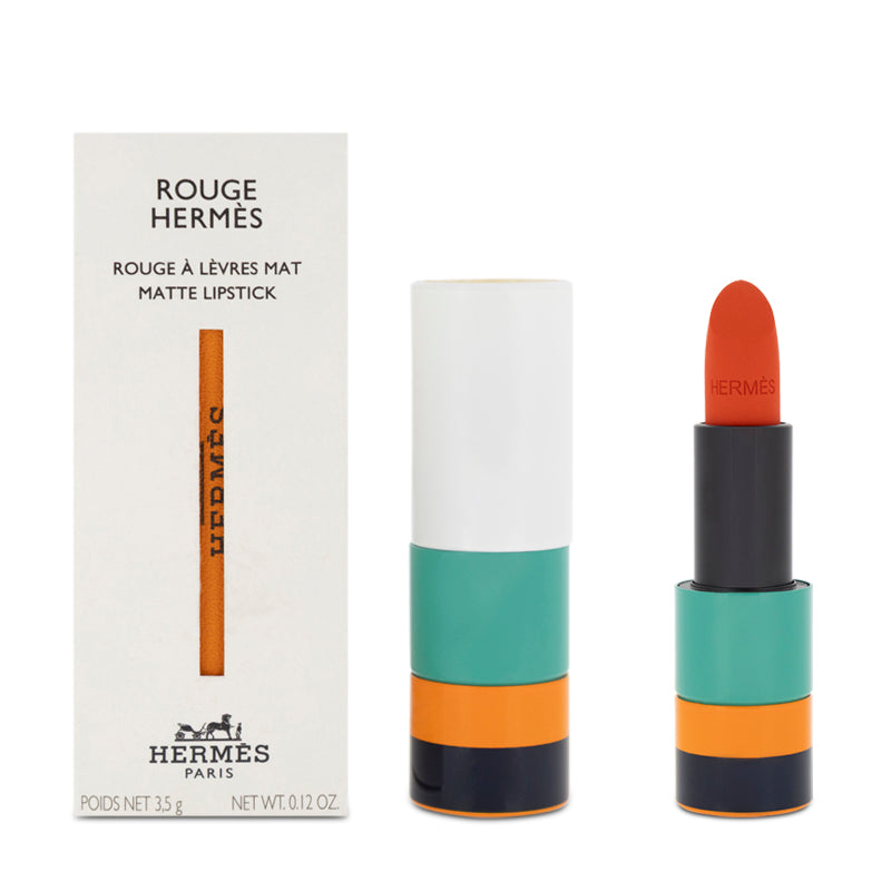 Hermes Rouge Hermes Matte Lipstick 44 Mat Orange Neon
