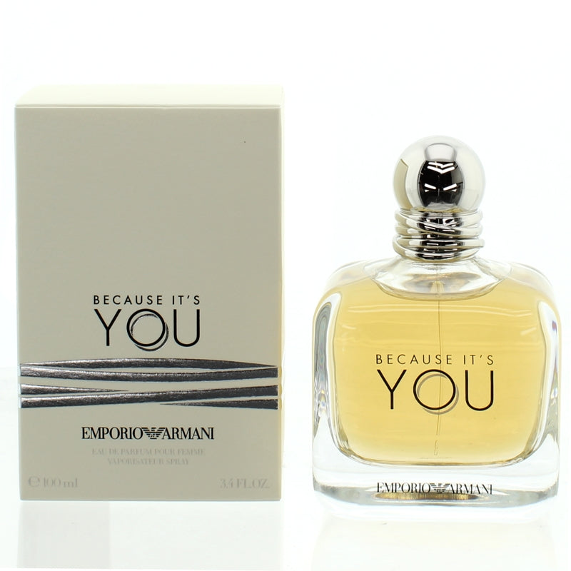 Emporio Armani Because It's You 100ml Eau De Parfum (Blemished Box)