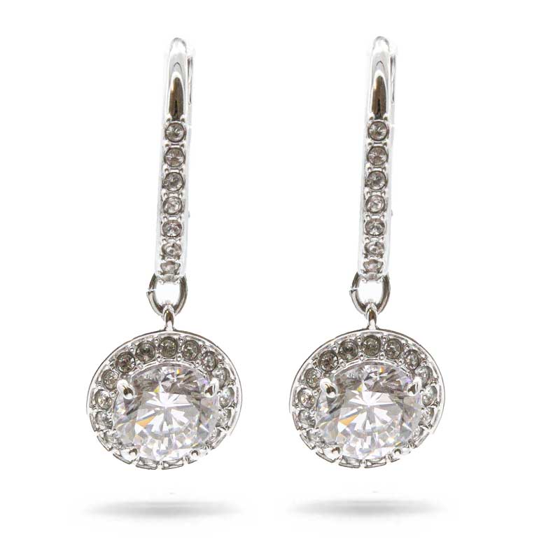 Swarovski Angelic Round Cut Crystal Earrings 5142721