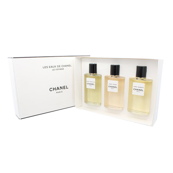 CHANEL Perfume Includes selling Designer Scarf & 2 Vintage Boxes Collectibles Set