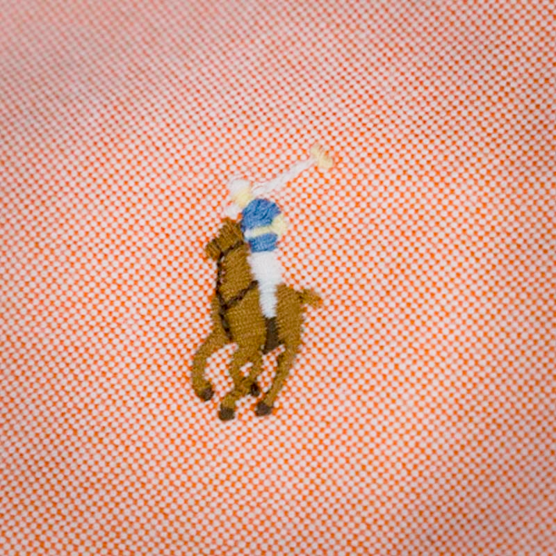 Ralph Lauren Polo Women's Relaxed Fit Shirt Peach Tree