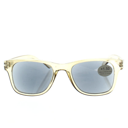 Have A Look Type B Olive and City Horn Sunglasses +1.50
