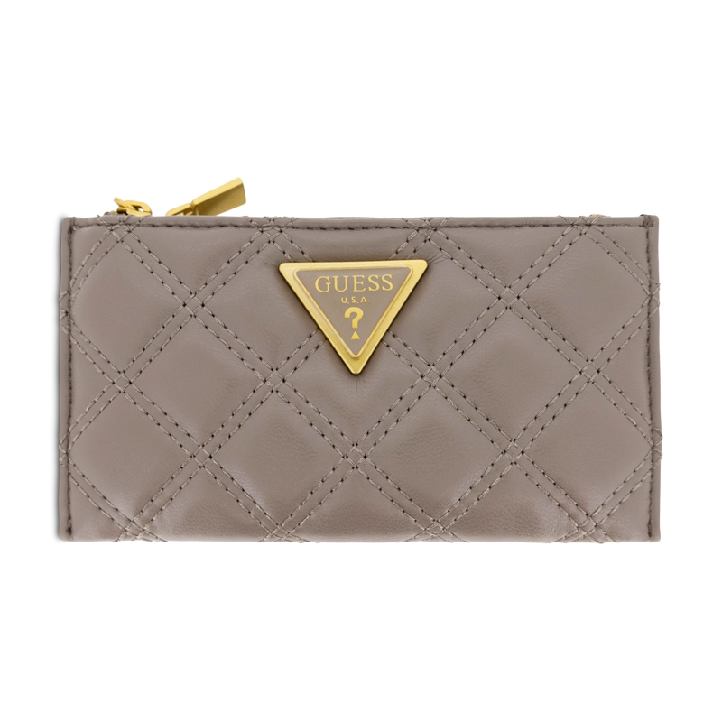 Guess Giully Quilted Purse Dark Taupe Women's SWQA874836
