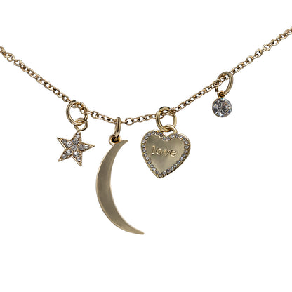 Lovita Gold Necklace - Love You To The Moon