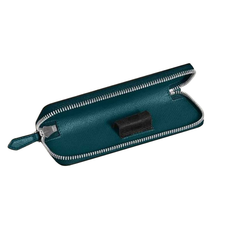 Montblanc Sartorial Cyprus Leather Single 1 Pen Pouch Blue