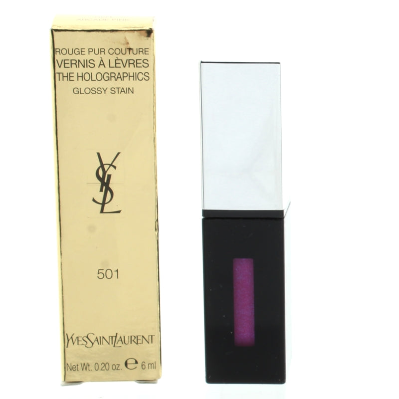 Ysl Holographics Lip Stain 501 Arcade Pink Hogies