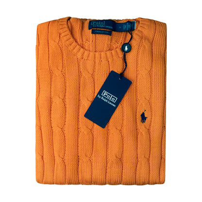 Ralph Lauren Polo Women's Cotton Jumper Orange