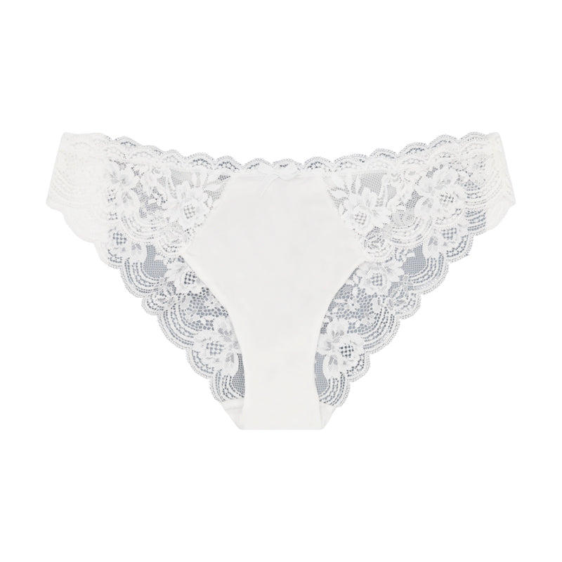 Victoria's Secret Dream Angels Cheekini Knickers Coconut White Medium