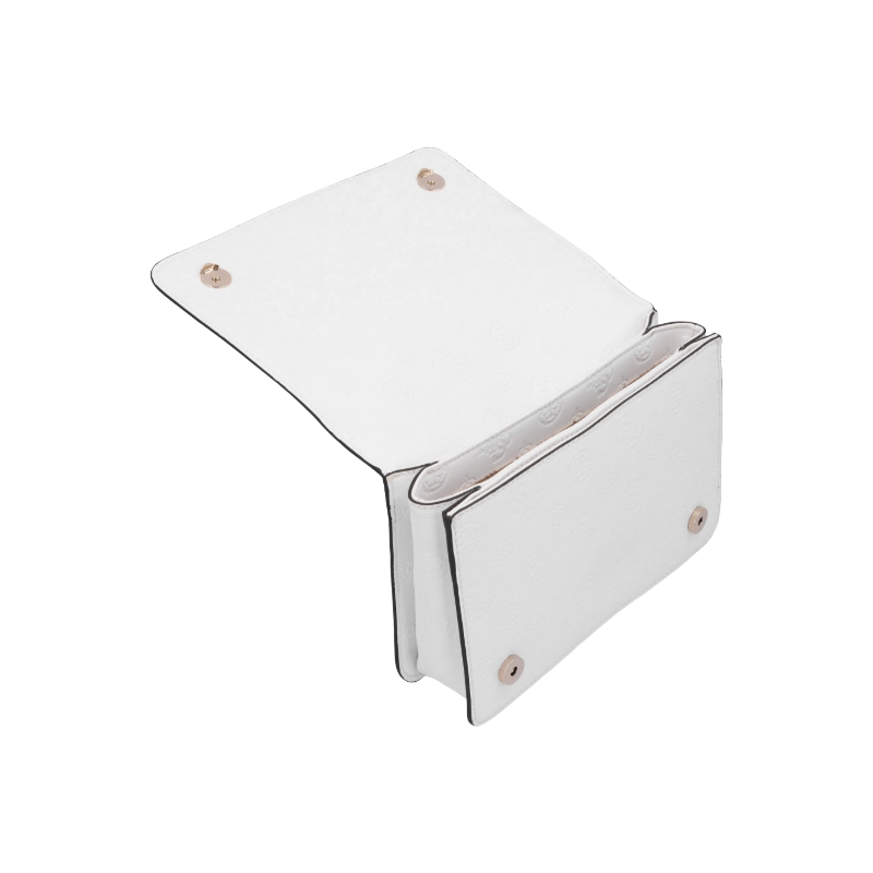 Guess Jena White Logo Crossbody Shoulder Bag PG922021