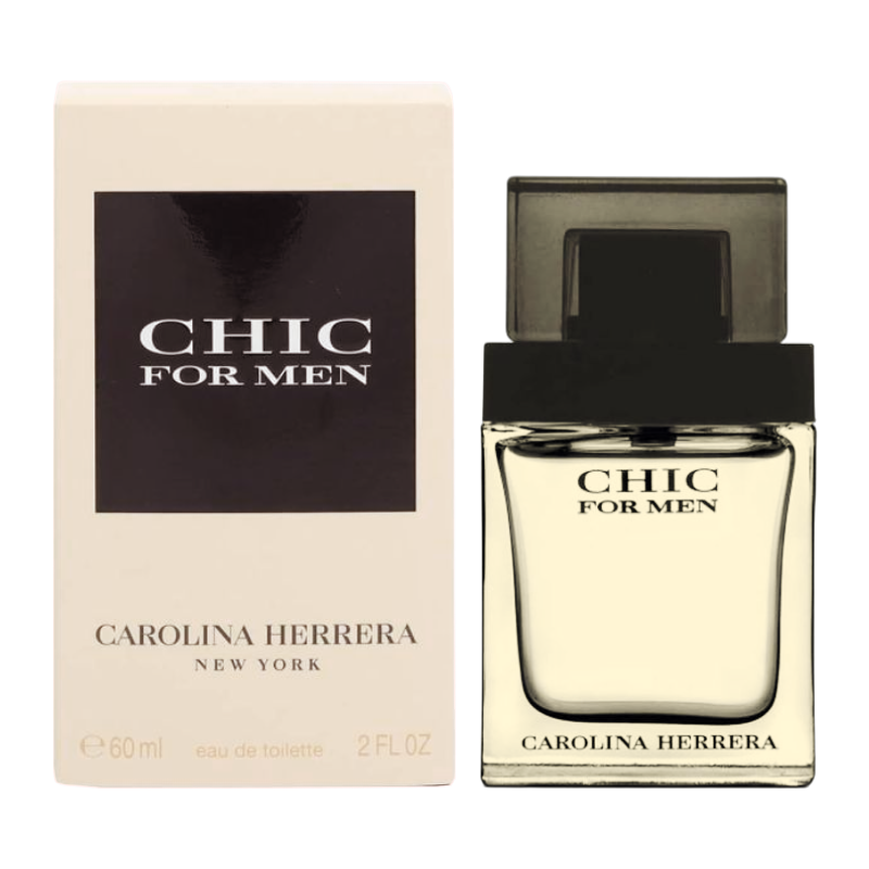 Carolina Herrera Chic For Men 60ml Eau De Toilette (Blemished Box)