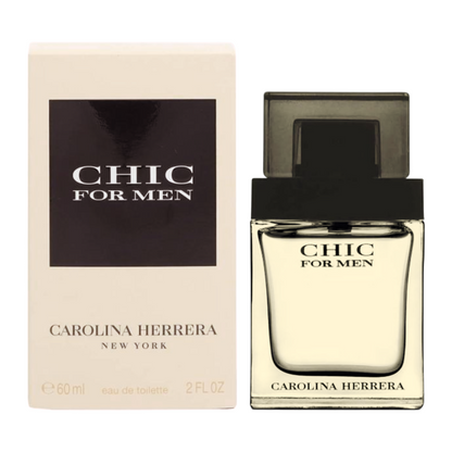 Carolina Herrera Chic For Men 60ml Eau De Toilette (Blemished Box)