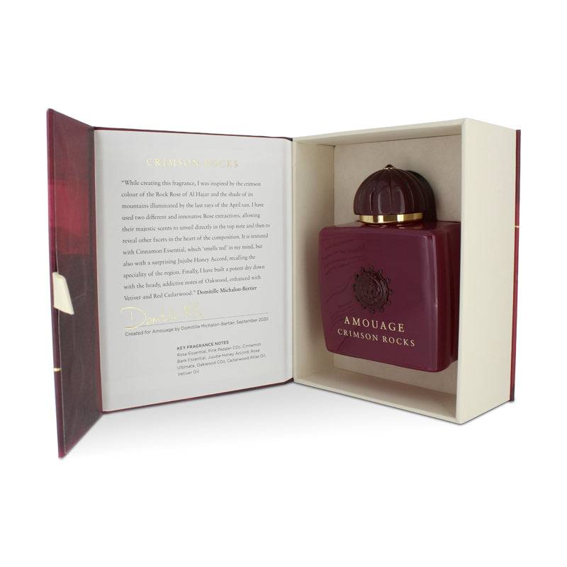 Amouage Crimson Rocks 100ml Eau De Parfum (Blemished Box)