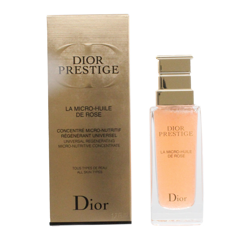 Dior Prestige Universal Regenerating Micro-Nutritive Concentrate 50ml La Micro-Huile De Rose Anti-Ageing Serum